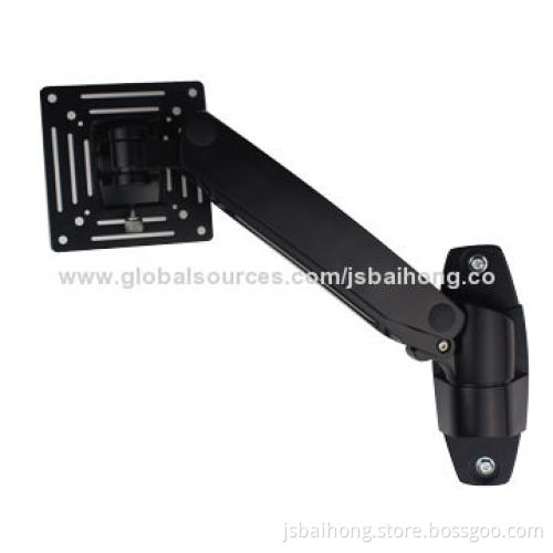 Swivel display wall stand, -80 to 80-degree tilt adjustment
